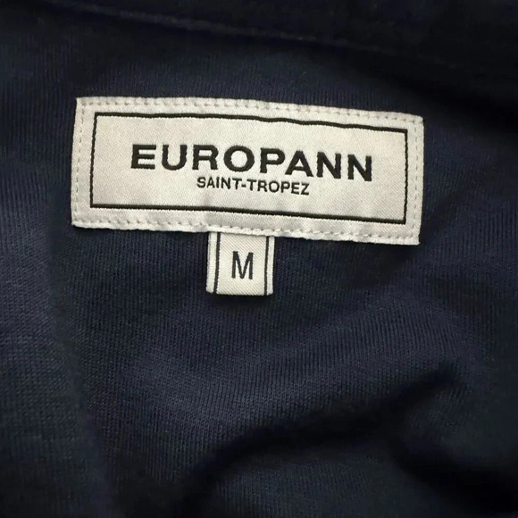 Europann Saint Tropez Mens long sleeve cotton knit Long sleeve Shirt size Medium - Picture 4 of 6